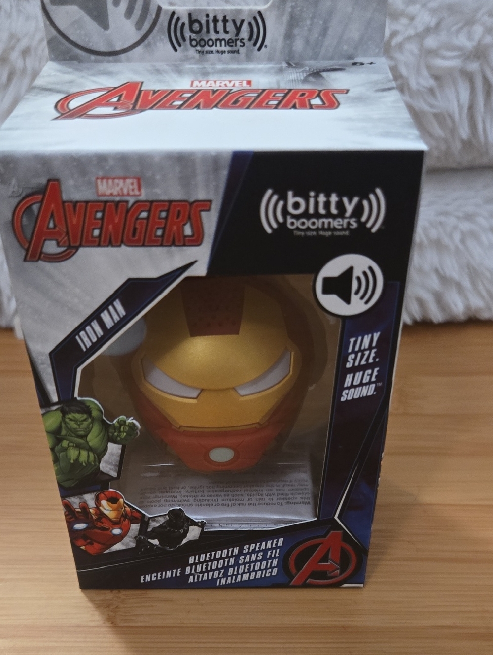 New Marvel Iron Man Bluetooth Speaker - Red & Gold